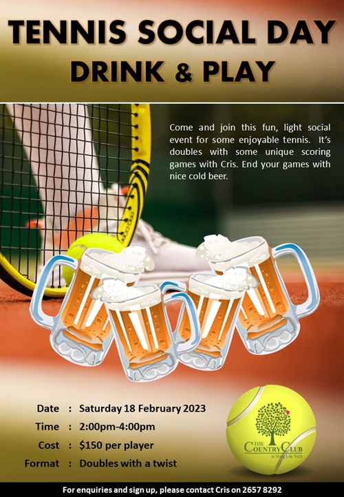 The Country Club at Hong Lok Yuen - Ladies Tie-Break Tennis Challenge